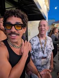 Picture of celebrity at vip party