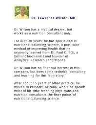 Image result for Wilson Test