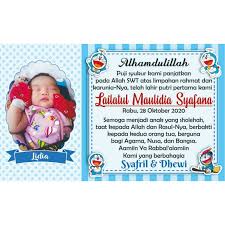 Cari harga dan promo terbaik untuk kartu nama bayi syukuran diantara 40 produk. Jual Kartu Ucapan Selapanan Bayi Tasyakuran Dan Aqiqah Indonesia Shopee Indonesia