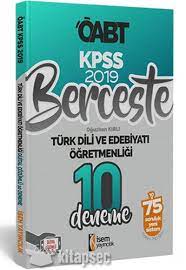 Kpss öabt deneme kitapları, en uygun fiyat ve hızlı kargo seçenekleriyle bkm kitap'ta. 2019 Oabt Berceste Turk Dili Ve Edebiyati 10 Deneme Isem Yayincilik 9786052862438