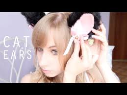 Plush & polyester important info. Easy Realistic Cat Ears Tutorial Youtube