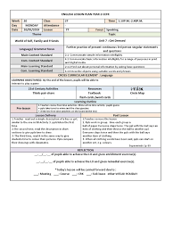 Download sample english year 1. Rph English Minggu 20 Lesson Plan English Language