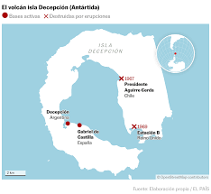 El volcán que amenaza la base militar española en la Antártida | Ciencia -  Noticias de Bariloche