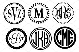 Download Monogram Frames 10 Monogram Svgs Pre Designed Vector Graphics Creative Market