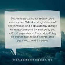 46 Touching Rest In Peace Quotes With Images Sympathy Card Messages