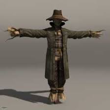 Farmer 3d Models Obj Free 3d Farmer Obj Download Kids Scarecrow Costume Scary Scarecrow Costume Diy Scarecrow