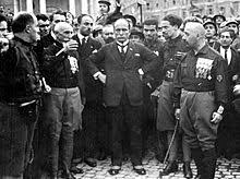 Death of mussolini / end of mussolini / killing mussolinithe death of benito mussolini, the deposed italian fascist dictator, occurred on 28 april 1945, in t. Benito Mussolini Wikipedia