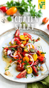 Bunter Tomatensalat Mit Frischer Petersilie Plant Happy Tomatensalat Tomatensalat Rezepte Leckere Salate