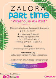 Get shah alam's weather and area codes, time zone and dst. Kerja Part Time Weekend Shah Alam