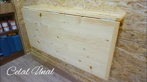 The first method is to make a simple and cheap beer pong table, the second method will guide you on how to make a foldable wooden table, and the final part provides you with instructions on painting the beer pong table. Wooden Folding Table How To Make A Folding Table Ahsap Katlanir Masa Folding Dining Table Youtube