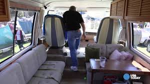The panel had already been laminated with the off white interior material so next it goes in. 1977 Gmc Motor Home Too Cool To Resist Youtube
