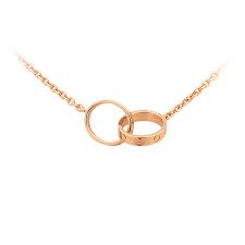 Love Necklace Pink Gold Fine Necklaces For Women Cartier Cartier Love Necklace Fine Gold Necklace Love Necklace