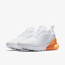 Nike Air Max 270 White Total Orange Grailify Sneaker Releases