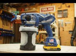 Graco Ultra Cordless Paint Sprayer Youtube