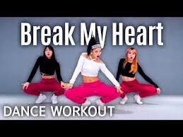 Dance Workout Dua Lipa Break My Heart Mylee Cardio Dance Workout Dance Fitness Youtube In 2020 Dance Cardio Dance Workout Zumba Workout