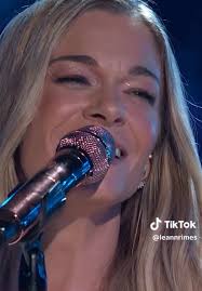 @LeAnn Rimes Cibrian!! @ACM Awards Re recorded song Blue. Who loves this  song and her as much as I do?! @AmazonMusic Leann in Silk Wefts. Color and  Extensions by @thekaceywelchmethod 💕