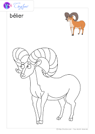 Animaux Ferme Dessin A Colorier Belier Coloriage Coloriage Animaux De La Ferme Coloriage Animaux Dessin Facile Animaux