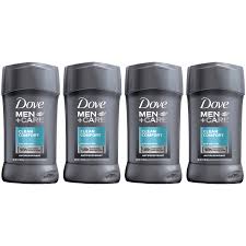 Dove Men Care Clean Comfort Antiperspirant Deodorant Stick 2 7 Oz 4 Count Walmart Com Walmart Com