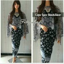 Sarimbit gamis brokat aksara tamara. Baju Kebaya Wanita Kutu Baru Untuk Kondangan Jumbo Warna Abu Abu Shopee Indonesia