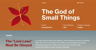 Maybe you would like to learn more about one of these? The God Of Small Things Symbols Course Hero