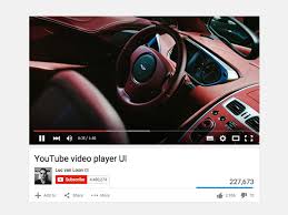 Download Youtube Video Player Ui Fluxes Freebies