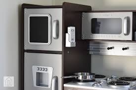 Refreshing beverages are more fun to make. Kidkraft Uptown Espresso Play Kitchen Review Ignites Imaginations