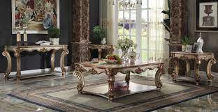 Also set sale alerts and shop exclusive offers only on shopstyle. Acme 83000 Coffee Table Vendome Collection Gold Patina Finish