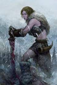 Warrior Woman Fantasy Female Warrior Fantasy Warrior Art