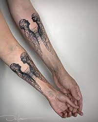 In contrast, the symbol of law is a single upright arrow. Organized Chaos In Tattoos By Jio Maia Inkppl