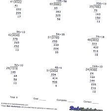 A term or a sum of terms whose variables have whole number exponents. Long Division Worksheets Double Digit Worksheet Sumnermuseumdc Org