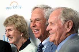 Memorial golf honoree Ben Crenshaw recalls first time he met Jack Nicklaus  — in a bathroom