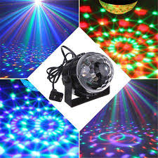 5w Rgb Led Disco Ball Party Light Crystal Lamp Mini Magic Dj Lighting Sound Activated Club Karaoke Effect Stage Ligh Crystal Magic Ball Disco Lights Disco Club