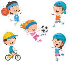 Thank you for taking a few minutes to browse my catalog of sports cartoons. Set Of Happy Cartoon Children Playing Sports 931796 Vector Art At Vecteezy