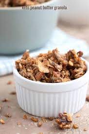 Keto Peanut Butter Granola All Day I Dream About Food