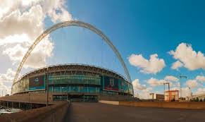 Please note that customers collecting tickets must bring photo id with them as well as their credit/debit cards and ticketmaster reference number. Wembley Stadium Stok Foto Wembley Stadium Gambar Bebas Royalti Depositphotos