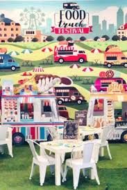 Food Trucks Birthday Party Ideas Photo 1 Of 22 Truck Theme Birthday Party Girls Birthday Party Themes Trucks Birthday Party