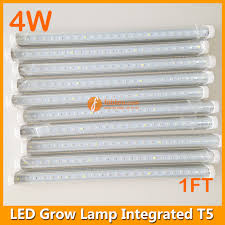 4w Led Grow Lamp Integrated T5 1ft Tube Grow Systems