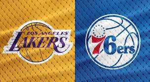 For this open for nba countdown, we wanted… Los Angeles Lakers Vs Philadelphia 76ers On Abc