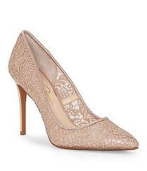 Jessica Simpson Praylee2 Crochet Lace Pumps Lace Pumps Pumps Evening Shoes