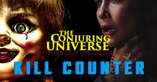 Published on aug 30, 2018. The Kill Counter The Conjuring Universe Video