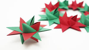 Origami Froebel Star Traditional Origami Star Paper Christmas Origami Star Paper Craft