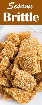 Sesame Brittle Recipe Simplyrecipes Com Recipe Brittle Recipes Sesame Brittle Recipe Food