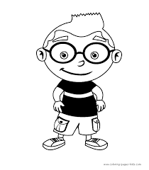 Skrive ut tegninger for barn 44. Little Einsteins Color Page Printable Cartoon Coloring Pages