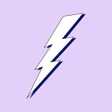 Pin By Gymnastjessie On Cool Stuff Purple Lightning Bolt Wallpaper Blue Art Prints Purple Lightning Bolt