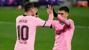 The young midfielder signed with barcelona in september 2019. Fc Barcelona La Liga Pedri Speaks The Same Language As Messi Marca