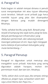 Contoh surat pribadi, merupakan surat yang digunakan untuk kepentingan pribadi, dan sifatnya santai. Bagian Awaldari Surat Pribadi Brainly Co Id