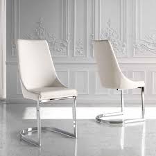On aime cette touche d'originalité et son coloris lumineux. Chaise Salle A Manger Design Blanche Chaise De Salle A Manger