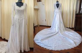 vine wedding dress weddbook