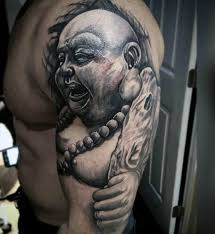 Explore other popular beauty & spas near you from over 7 million businesses with over 142 million reviews and opinions from yelpers. Magnificent 3d Style Shoulder Tattoo Of Small Buddha Statue Tattooimages Biz
