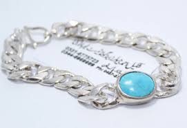 Stunning mens, unisex 925 sterling silver filled 8mm curb chain bracelet, uk. Men Bracelet Pure Silver 48 Grams Heavy Chandi 925 With Pure Natural Feroza Buy Online At Best Prices In Pakistan Daraz Pk